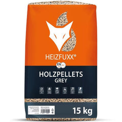 HEIZFUXX Holzpellets Grey 6mm ENplus A1, 65 x 15kg Palette