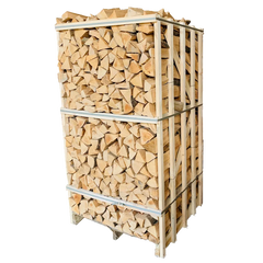 Buchen Brennholz 50cm, ofenfertig auf Palette gestapelt, 3 srm – 1000 kg