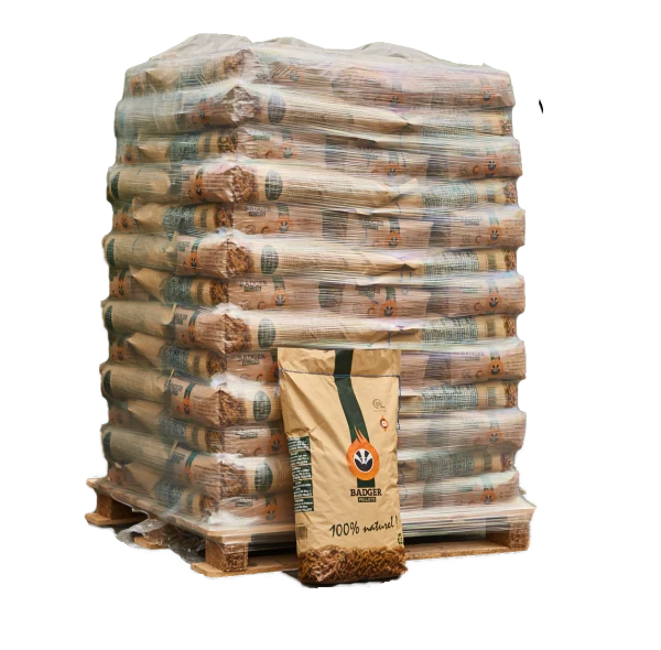 Badger Holzpellets 6mm ENplus A1 DINplus Nadelholz Premium