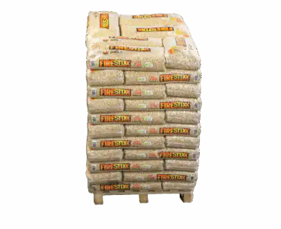Firestixx Premium Pellets DINplus/ENPlus A1 – Palette (66Sack) 990kg