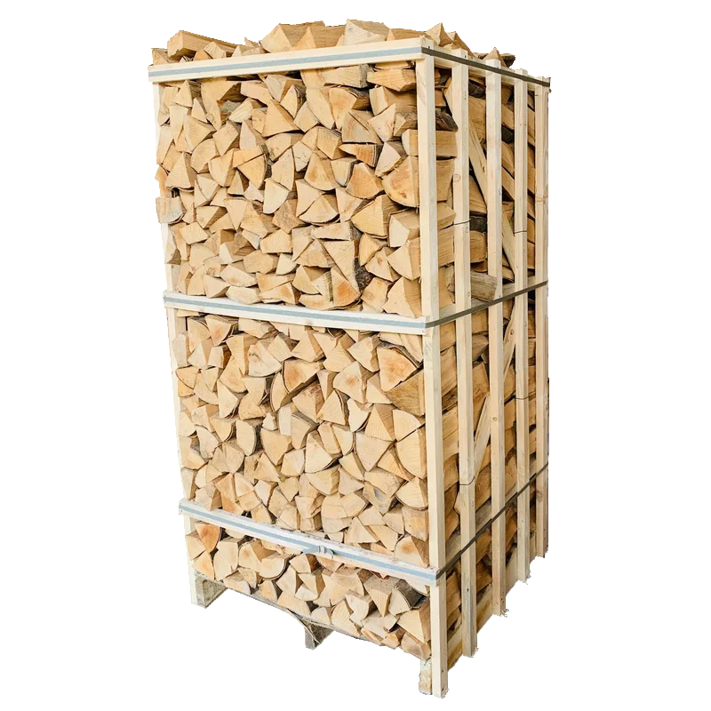 Brennholz Esche 25 cm, auf Palette gestapelt, 2 rm / 3,2 srm – 1000 kg