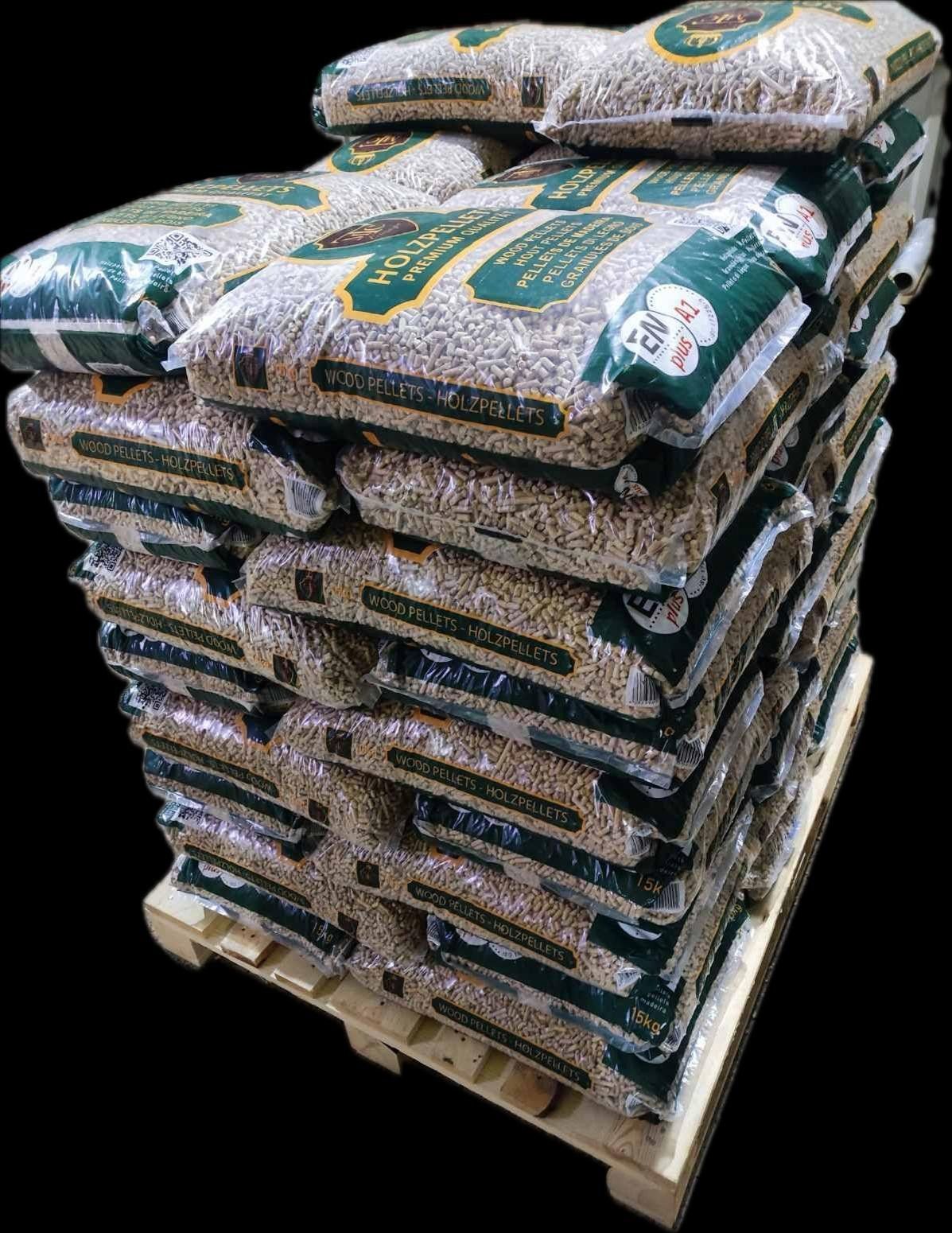 Titre Premium Holzpellets * MTC* EN Plus A1 70x 15kg Sackware 1050kg Pellets